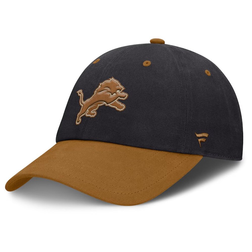 NWT - Detroit Lions Fanatics Myriad Adjustable Hat - Black